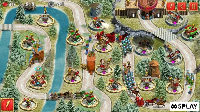 Defense of Roman Britain Premium: Tower Defense 1.8 screenshot 1