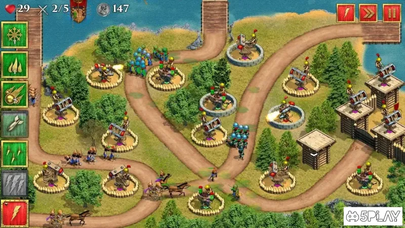 Defense of Roman Britain Premium: Tower Defense 1.8 screenshot 3