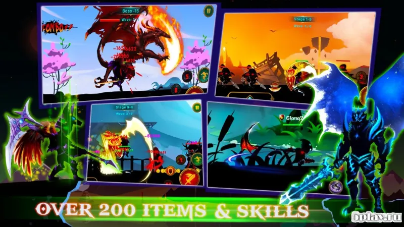 Demon Warrior: Stickman Shadow - Fight Action RPG screenshot 1