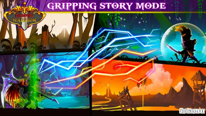 Demon Warrior: Stickman Shadow - Fight Action RPG screenshot 3