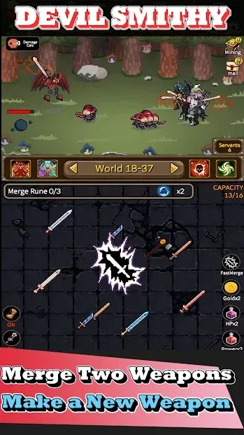 Devil Smithy : Epic Idle Merge 2.0 screenshot 3