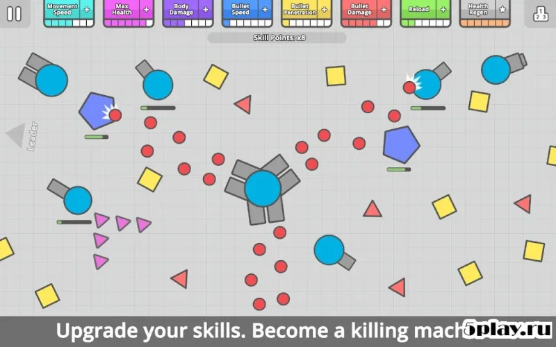 Diep.io screenshot 2
