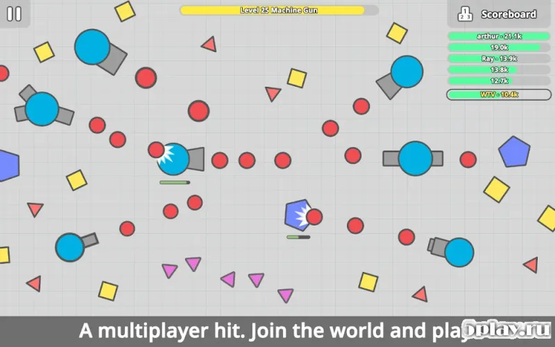 Diep.io screenshot 4