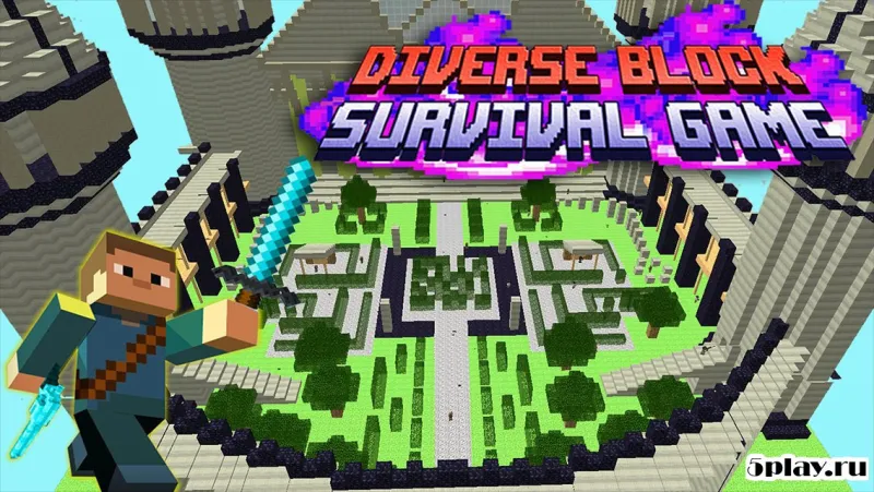 Diverse Block Survival Game screenshot 4