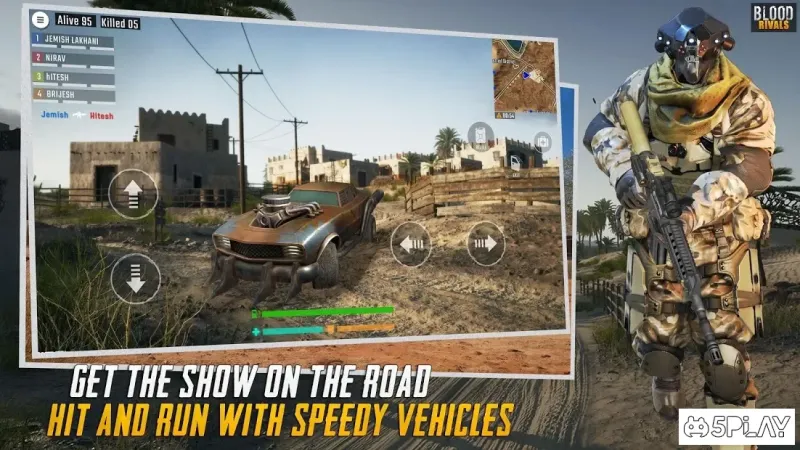 Кровь соперников: Battleground Стрелялки 2.4 screenshot 2