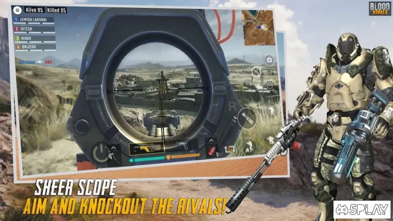 Кровь соперников: Battleground Стрелялки 2.4 screenshot 4