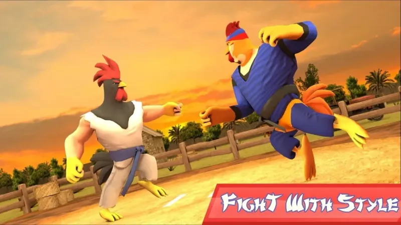 Кунг-фу животных Борьба игры: Wild Каратэ Fighter 1.1.3 screenshot 3