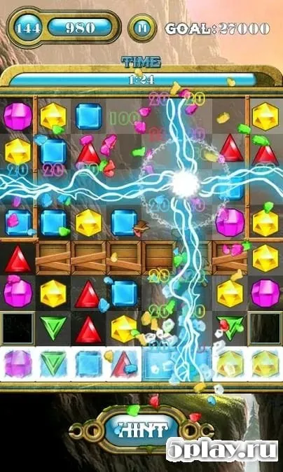 Драгоценных камней Jewels 2.3 screenshot 1