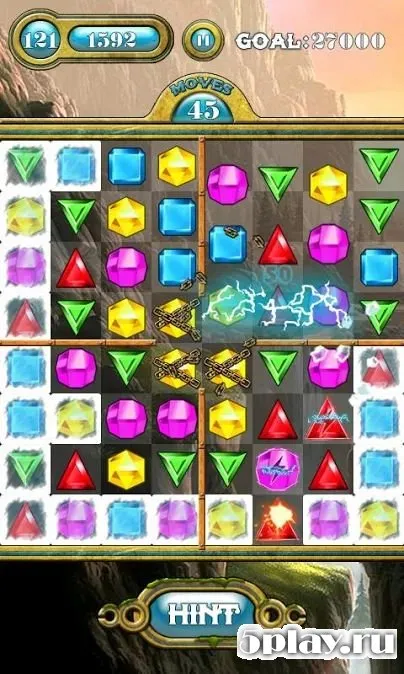 Драгоценных камней Jewels 2.3 screenshot 2