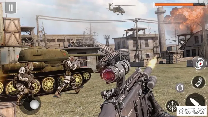 Армейская стрелялка: новые офлайн-игры 0.8 screenshot 1
