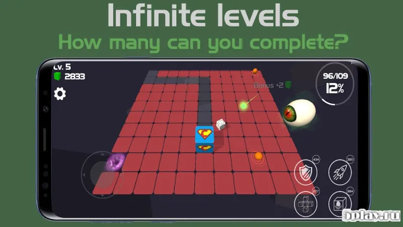 Кубическая паника - Бесконечные случайные игры 1.2 screenshot 3