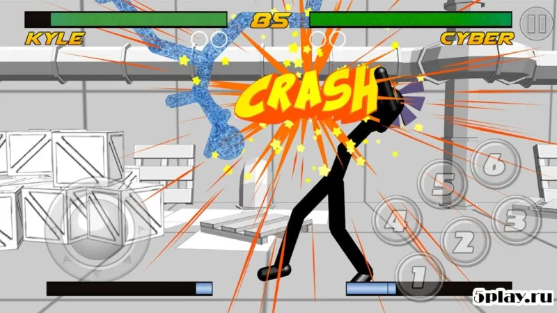 Стикмен Драка 3D 1.08 screenshot 1