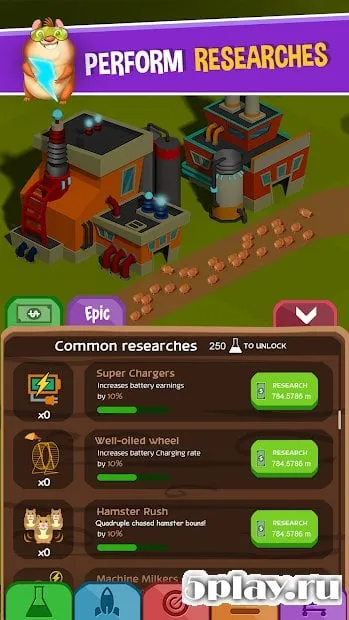 Крошечные хомяки - холостой кликер 2.2.1 screenshot 1