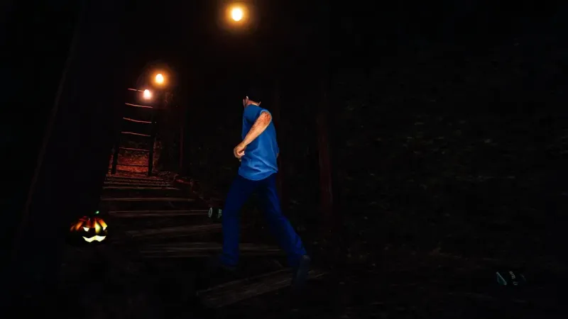 Курица голова то страшно ужастик преследуемый дом 1.3 screenshot 1