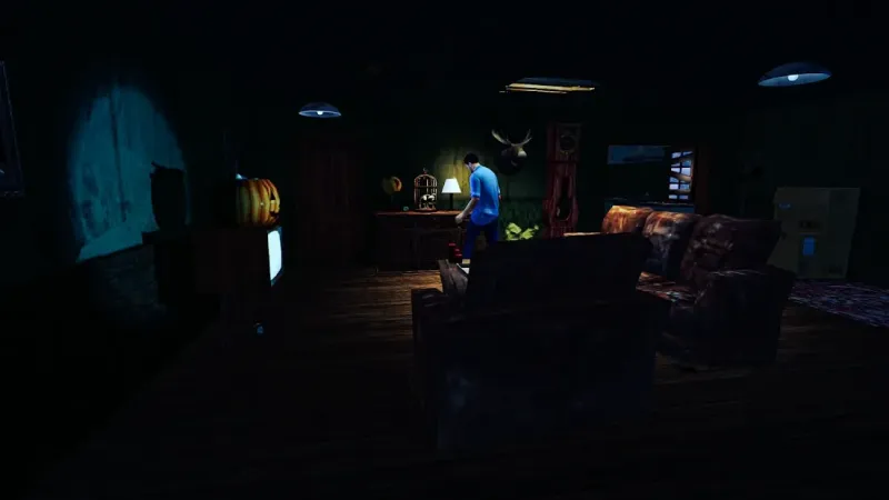 Курица голова то страшно ужастик преследуемый дом 1.3 screenshot 2