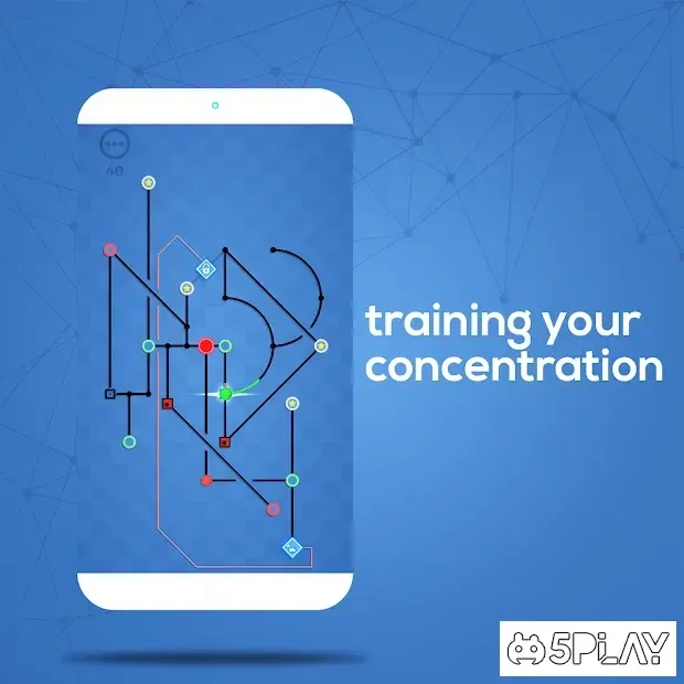 Dots Sync - Addictive Symmetric Game 1.5 screenshot 1