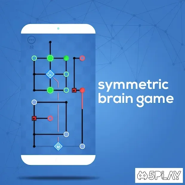 Dots Sync - Addictive Symmetric Game 1.5 screenshot 4
