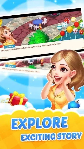 Dream Cafe: Cafescapes - Match 3 screenshot 3