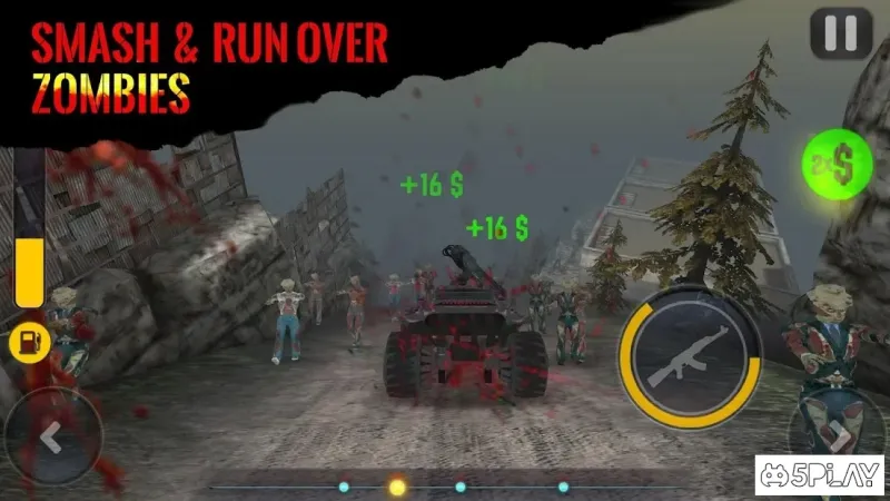 Drive Die Repeat - Zombie Game screenshot 1