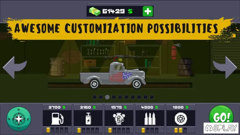 Drive or Die - Zombie Pixel Derby Racing Games 1.05 screenshot 1
