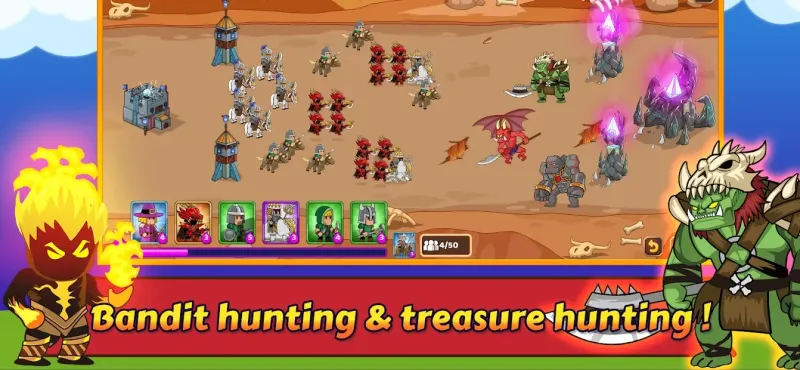 Dropwars: Defense Kingdom Wars 1.0.1 screenshot 2