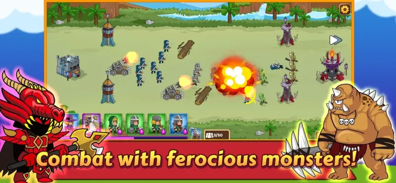 Dropwars: Defense Kingdom Wars 1.0.1 screenshot 4