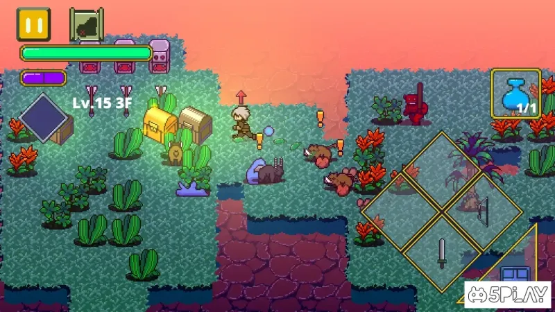 Dungeon Quest Action RPG - Labyrinth Legend 1.30 screenshot 1