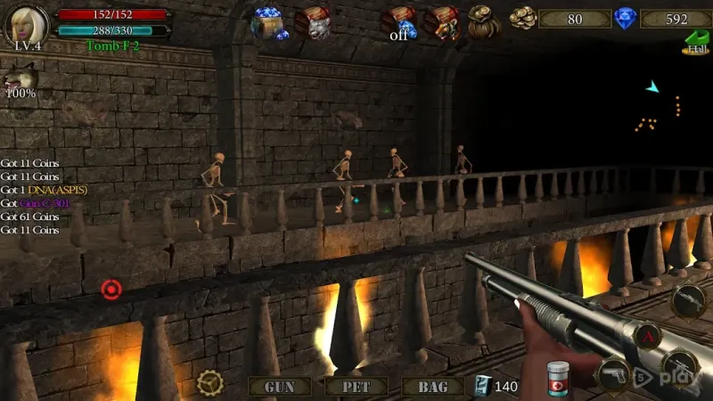 Dungeon Shooter : Dark Temple 1.5.9 screenshot 2