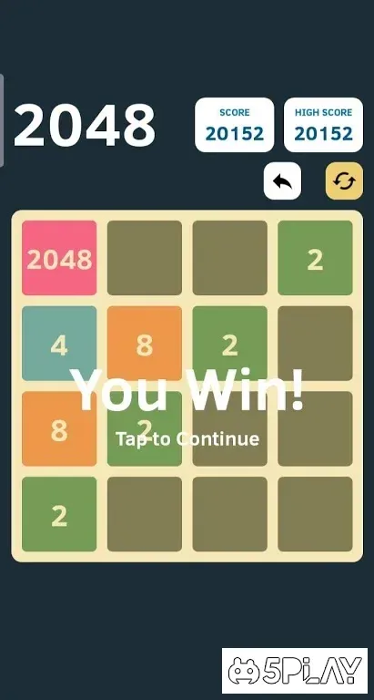 Ekstar 2048 screenshot 3