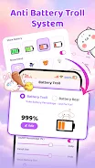 Emoji Battery Icon Customize screenshot