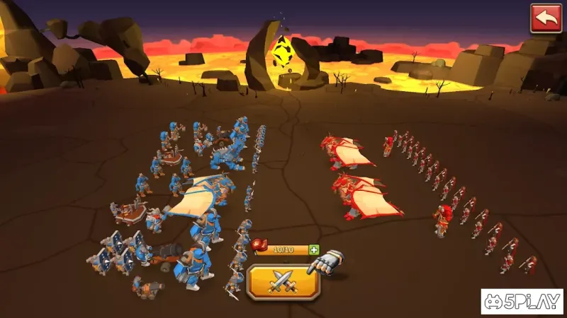 Empire Battle Simulator screenshot 1