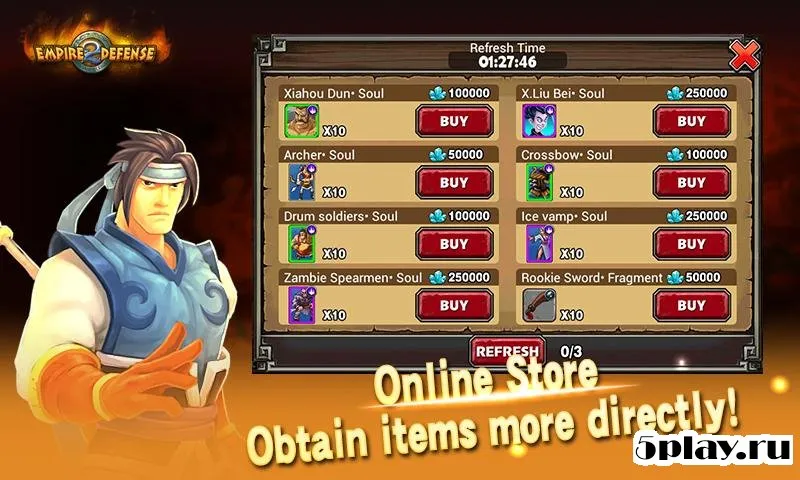 Empire Defense II screenshot 3