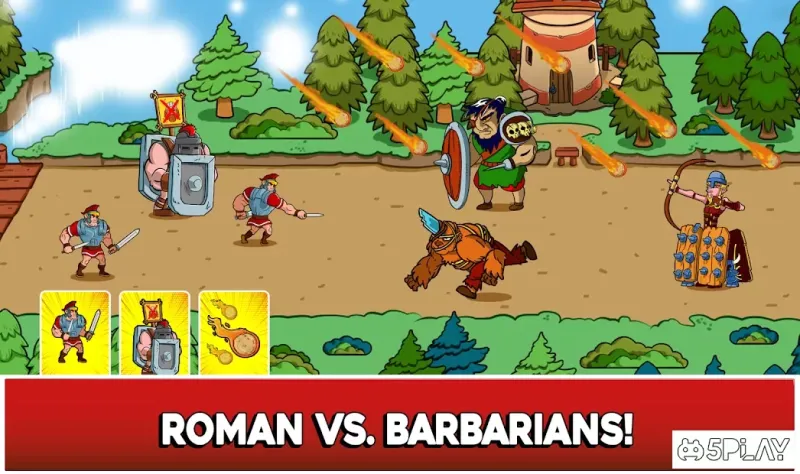 Empire Rush: Rome Wars & Defense (Game Tower) 2.9.7 screenshot 2