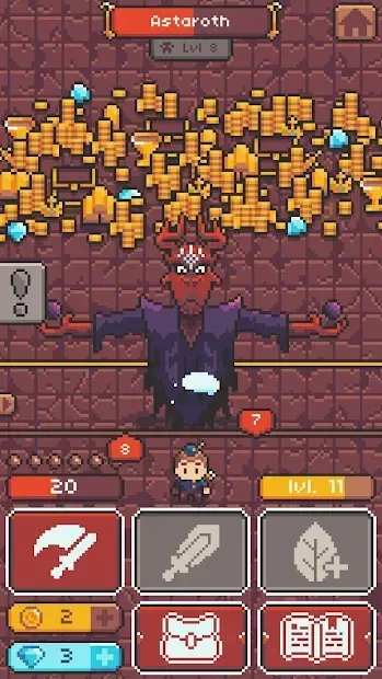 Eternis Heroes - Pixel Roguelike RPG v1.11 screenshot 2
