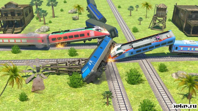 Euro Train Driver 3D: Russian Driving Simulator screenshot 4