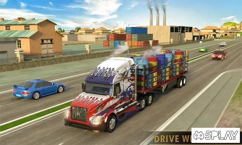 Euro Truck Driving Simulator Transport Truck Games 1.30 screenshot 1