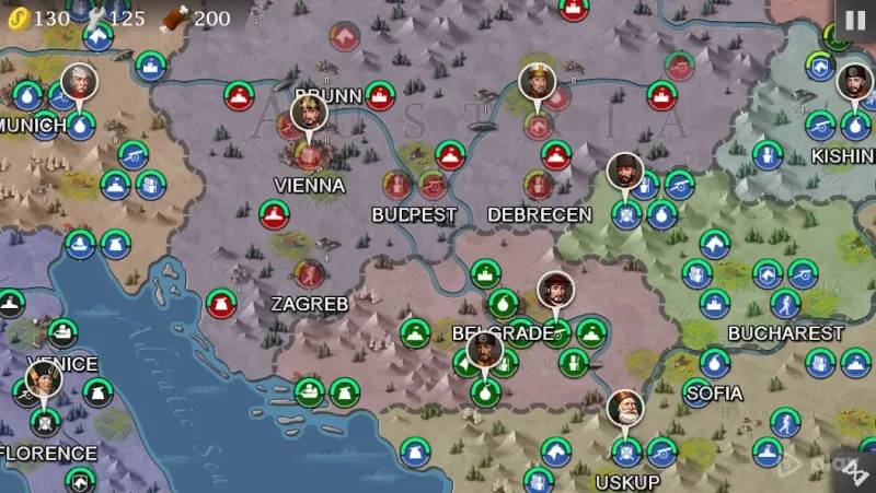 European War 4: Napoleon screenshot 4