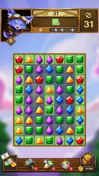 Fantasy Gems : Match 3 Puzzle 1.1.2 screenshot 4