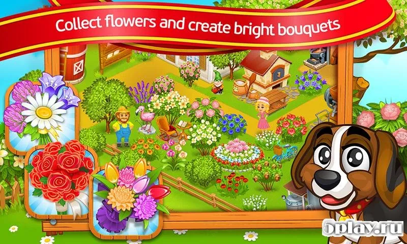 Farm Town: lovely pet on farm screenshot 3