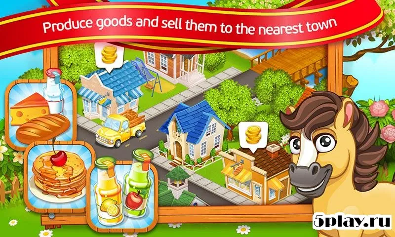 Farm Town: lovely pet on farm screenshot 4