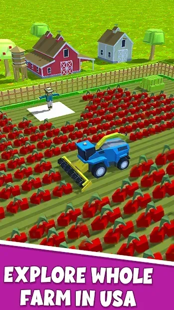 Farming .io - 3D Harvester Game USA 6.0 screenshot 3