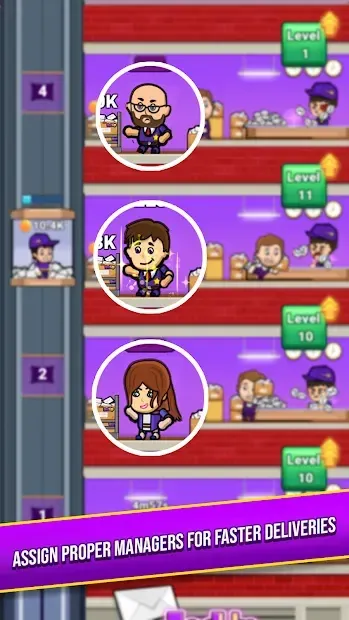 FedUp Delivery Idle Tycoon 1.0 screenshot 3