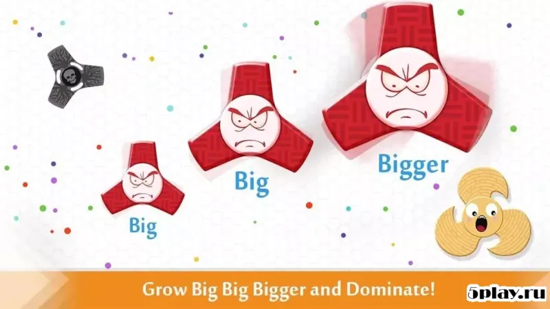 Fidget Spinner .io Game 203 screenshot 1