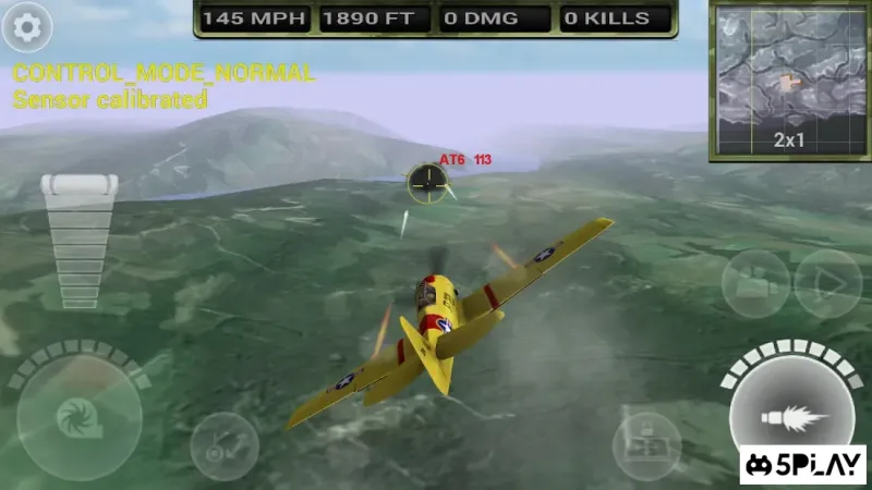 FighterWing 2 Flight Simulator screenshot 2
