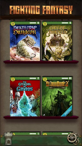 Fighting Fantasy Classics screenshot