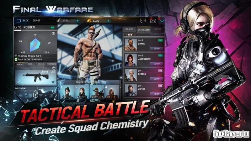 Final Warfare -Подлинный FPS для мобильных устройств 1.151 screenshot 2