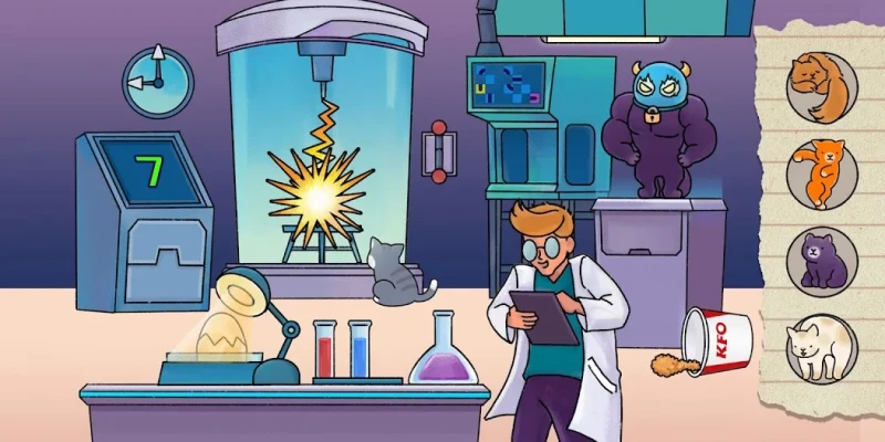 Find Hidden Cats - Detective Mio screenshot