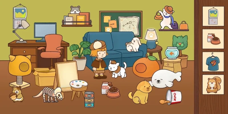 Find Hidden Cats - Detective Mio screenshot