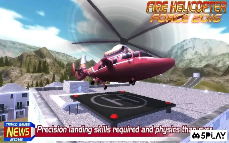 Fire Helicopter Force 2016 screenshot 1