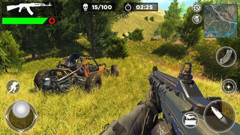 Fire Squad Survival Battleground Free Survival 3D v5 screenshot 2